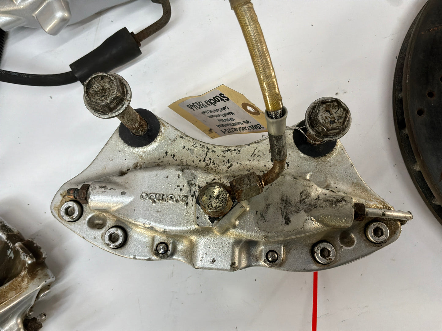 2006 Cadillac CTS-V Front and Rear Brembo Calipers w/ Rotors OEM