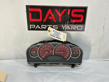 2004 Pontiac GTO Red Instrument Gauge Cluster Speedometer OEM