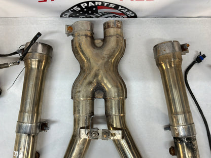 1999 Chevy C5 Corvette LG Motorsports Long Tube Exhaust Headers X Pipe