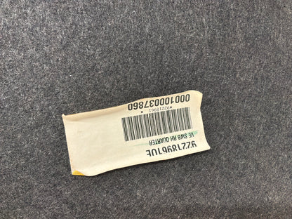 2008 Pontiac G8 GT RH Passenger Interior Trunk Quarter Cargo Carpet Trim Panel Cover OEM