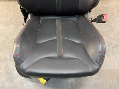 2017 Chevy SS Sedan RH Passenger Front Seat Black Leather Alcantara Suede OEM