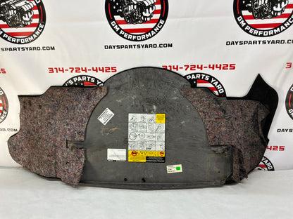 2004 Pontiac GTO Spare Wheel Tire Trunk Interior Cargo Carpet Cover Panel OEM