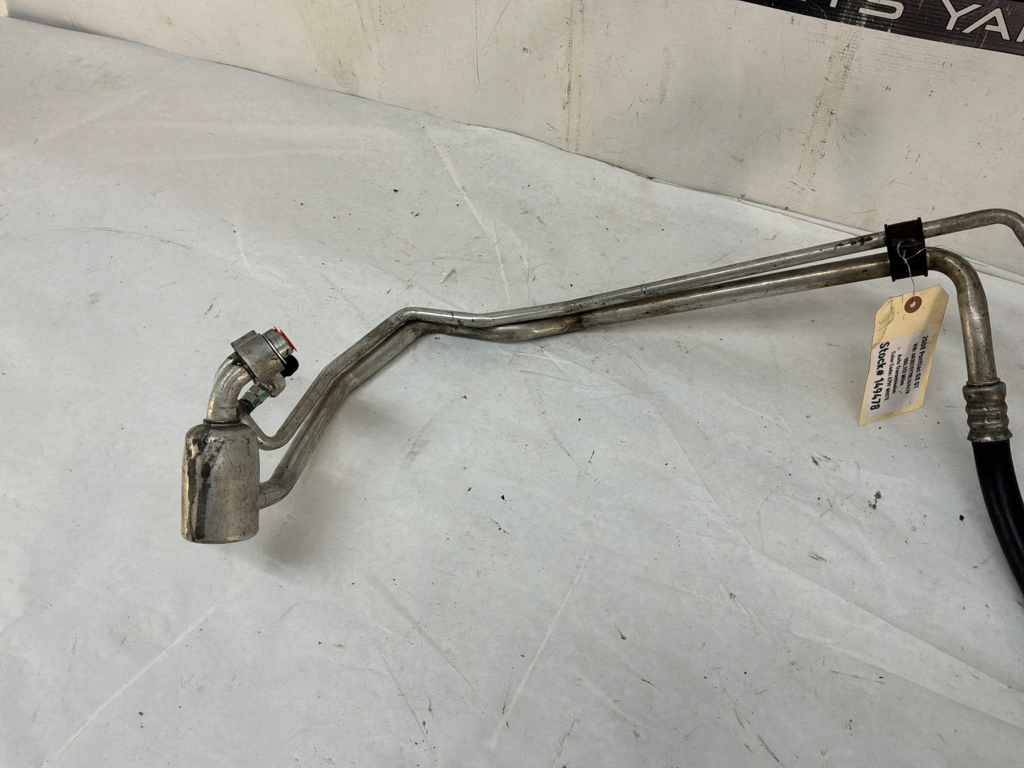 2008 Pontiac G8 GT AC A/C Air Conditioner Compressor Manifold Line Hose Tube OEM