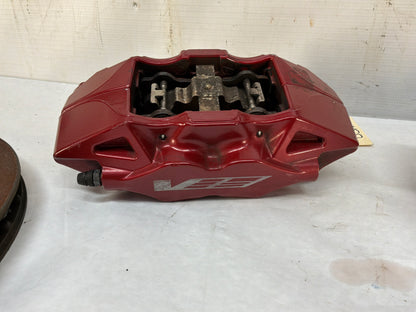 2016 Cadillac ATS-V Coupe Rear Brembo Rear Brake Calipers and Rotors OEM