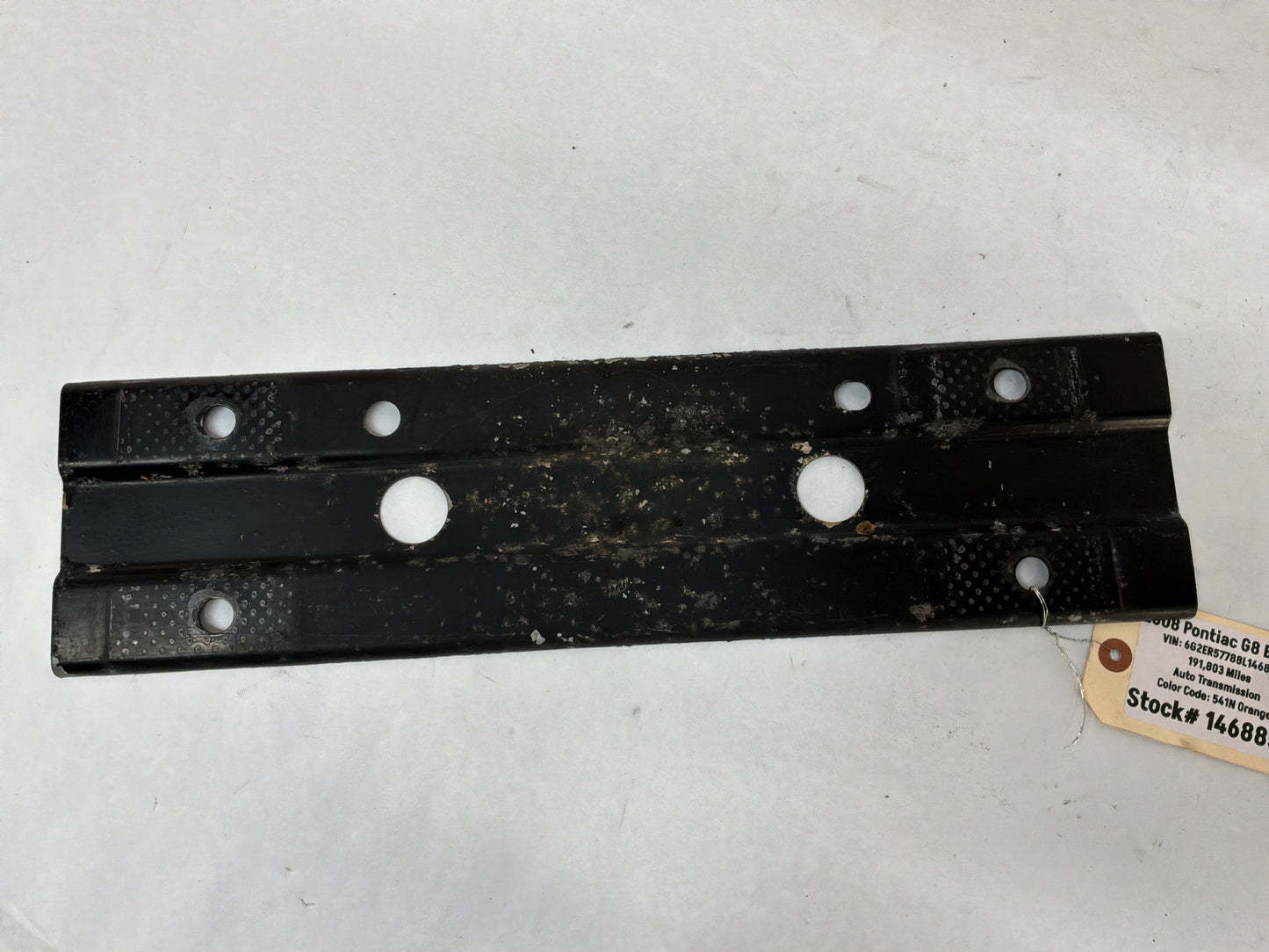 2008 Pontiac G8 Base Transmission Tunnel Rear Underbody Bracket Frame Brace OEM