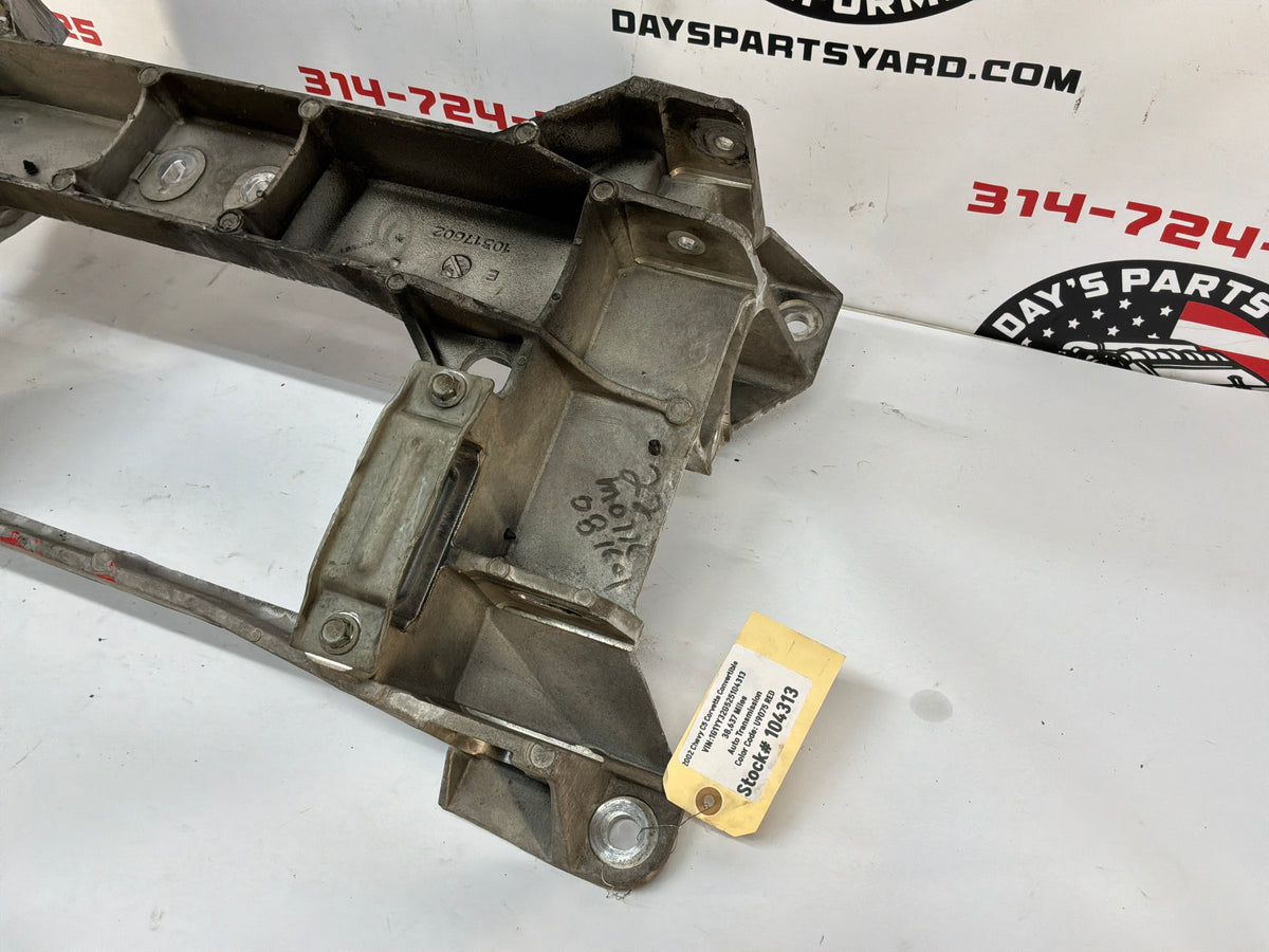 2002 Chevy C5 Corvette Convertible Rear Suspension Cradle Subframe Transmission Crossmember OEM