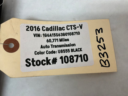 2016 Cadillac CTS-V LH Driver Instrument Panel Outer Trim Cover OEM