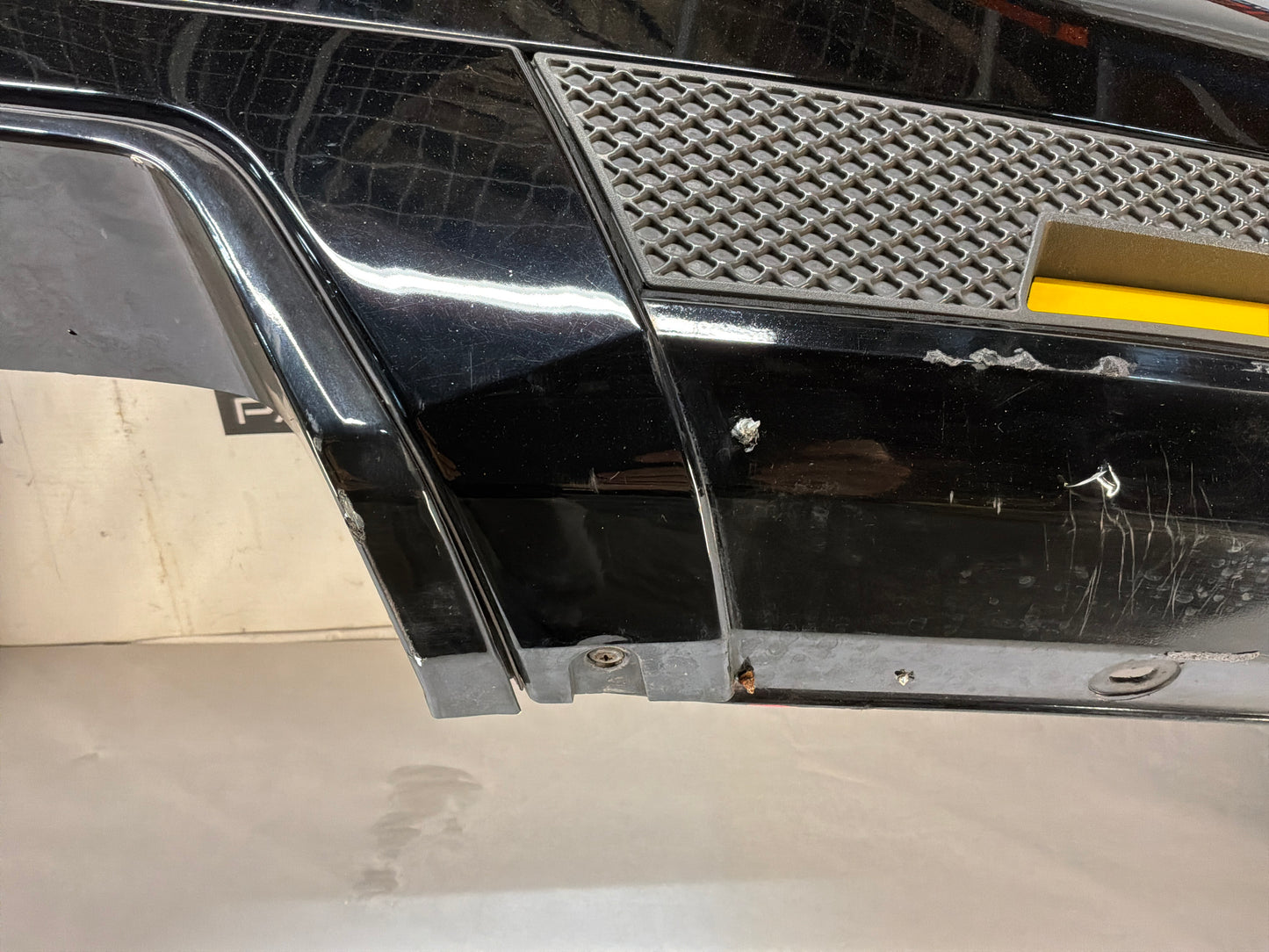 2011 Cadillac CTS-V Coupe Complete Rear Bumper Black OEM