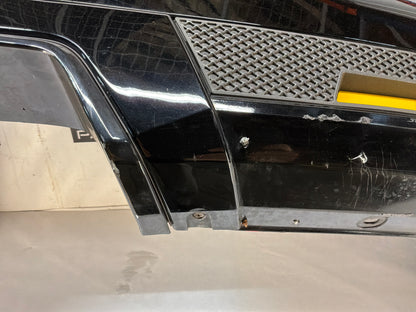2011 Cadillac CTS-V Coupe Complete Rear Bumper Black OEM