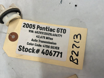 2005 Pontiac GTO RH & LH Taillight Tail Light Wire Wiring Harness Sockets OEM