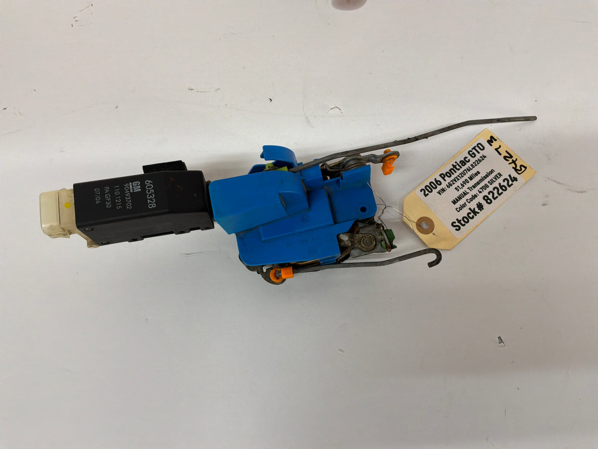 2006 Pontiac GTO LH Driver Door Lock Actuator Assembly OEM