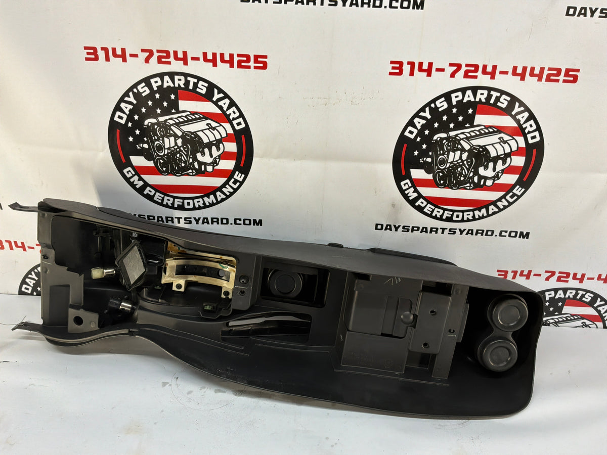 2002 Chevy Camaro Z28 Complete Center Console Arm Rest Assembly Black Ebony OEM