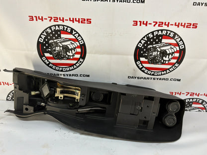 2002 Chevy Camaro Z28 Complete Center Console Arm Rest Assembly Black Ebony OEM