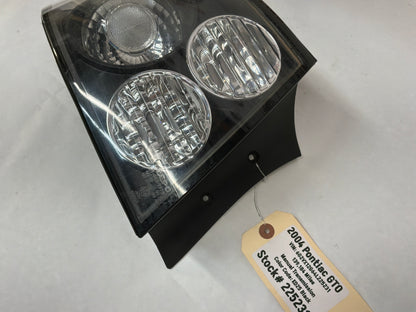 2004 Pontiac GTO RH & LH Aftermarket DEPO Clear Lens Taillight Tail Light Lamps