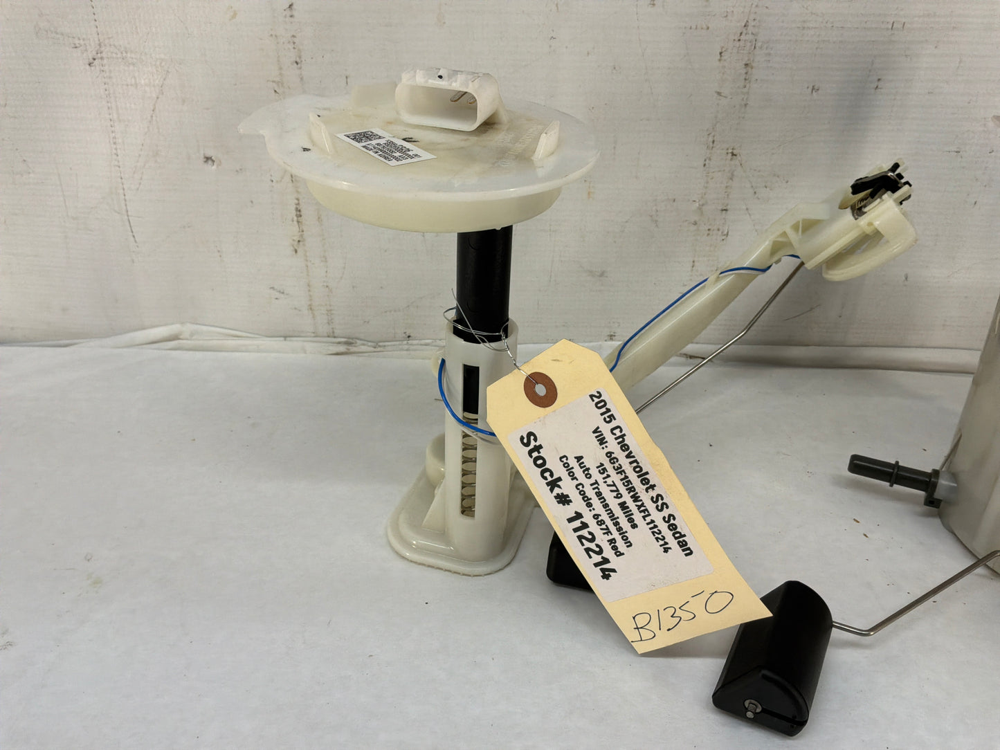 2017 Chevy SS Sedan Fuel Pump & Lever Sending Unit Assembly OEM