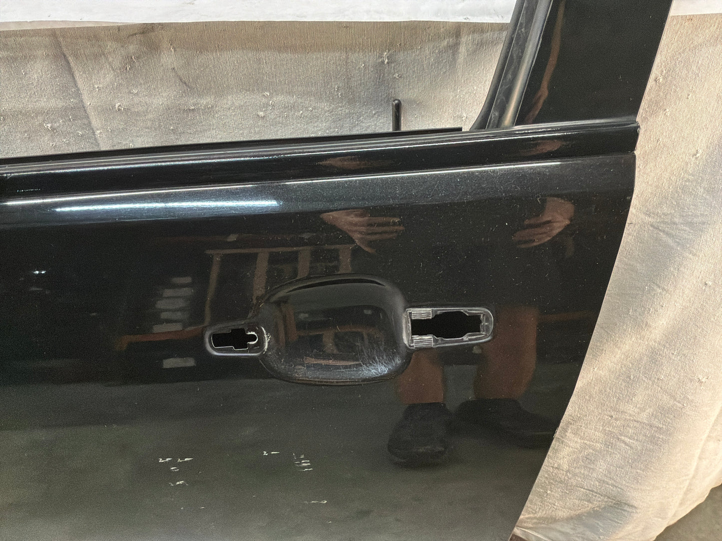 2017 Chevy SS Sedan LH Driver Front Exterior Door Black OEM