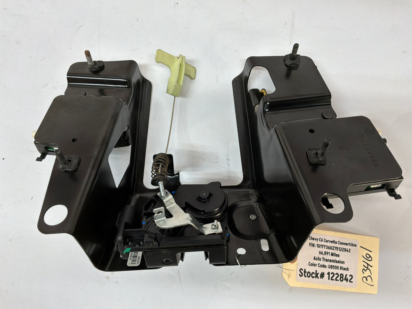2007 Chevy C6 Corvette Convertible Rear Latch And Striker Assembly OEM