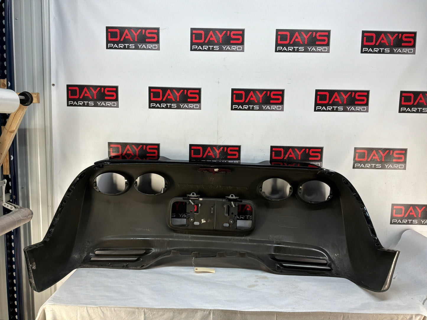 1999 Chevy C5 Corvette Rear Bumper Cover Black OEM