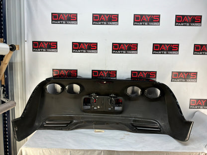 1999 Chevy C5 Corvette Rear Bumper Cover Black OEM