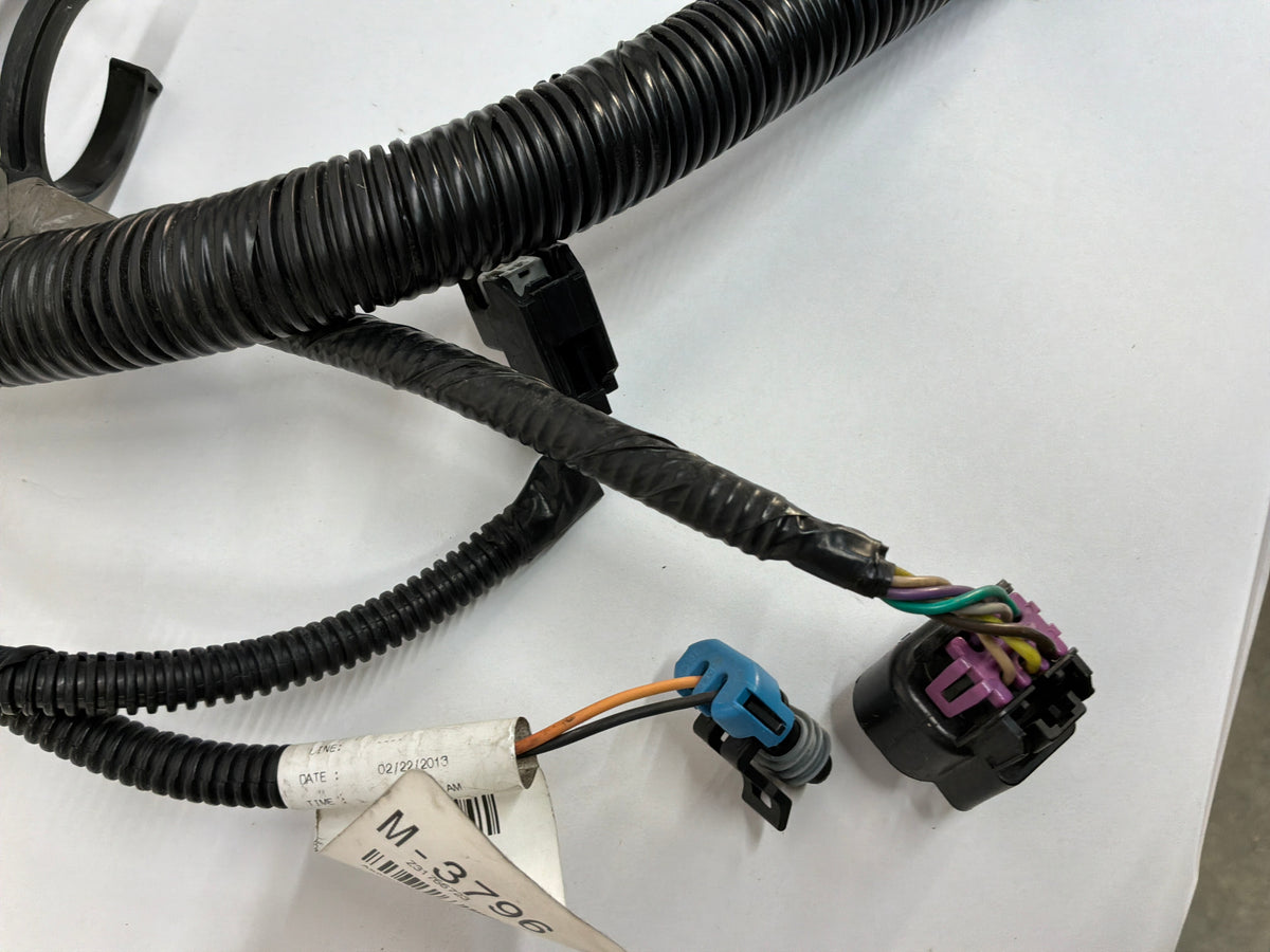 2013 Chevy Camaro ZL1 Engine Bay Head Lamp Light Firewall Wire Wiring Harness OEM