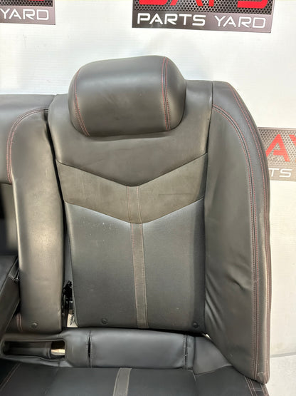 2017 Chevy SS Sedan Rear Seats Black Leather Alcantara Suede OEM
