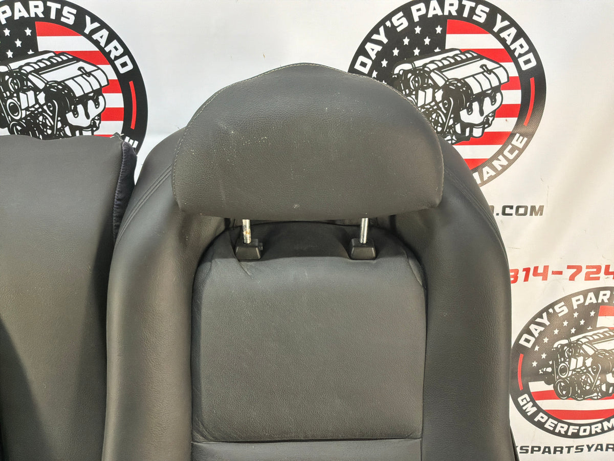 2006 Pontiac GTO Seats Front and Rears Black Leather OEM
