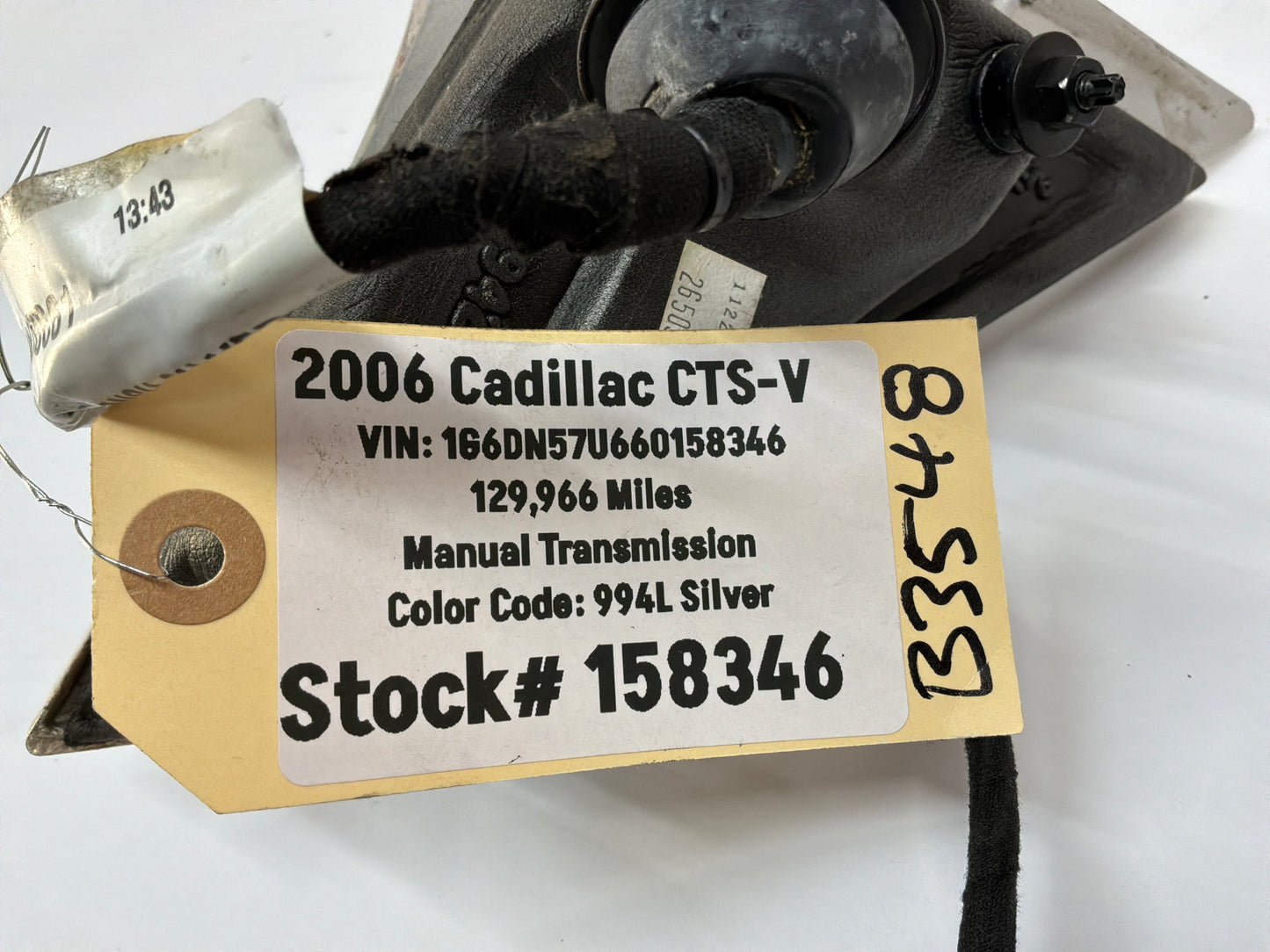 2006 Cadillac CTS-V LH Driver Exterior Mirror OEM Silver