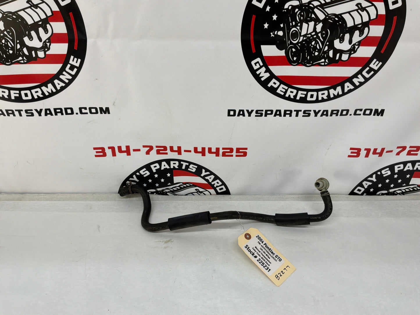 2004 Pontiac GTO Brake Booster Line Hose Tube OEM