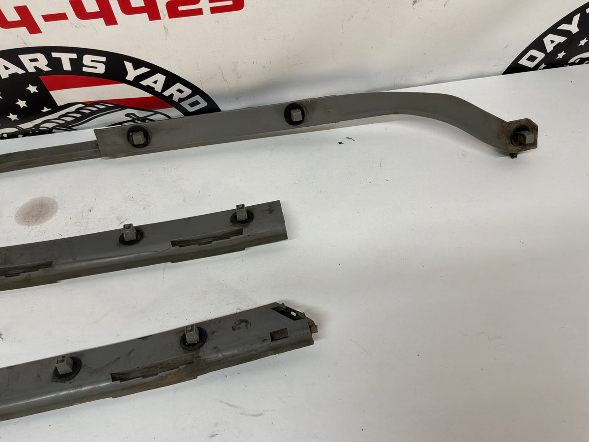 2006 Pontiac GTO RH & LH Rear Bumper Brackets Guides Supports OEM