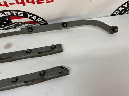 2006 Pontiac GTO RH & LH Rear Bumper Brackets Guides Supports OEM