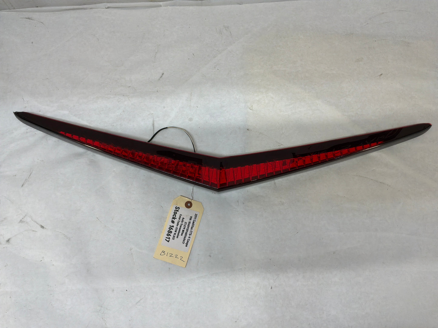 2011 Cadillac CTS-V Coupe RH & LH Taillight Tail Light w/ 3rd Brake Light OEM