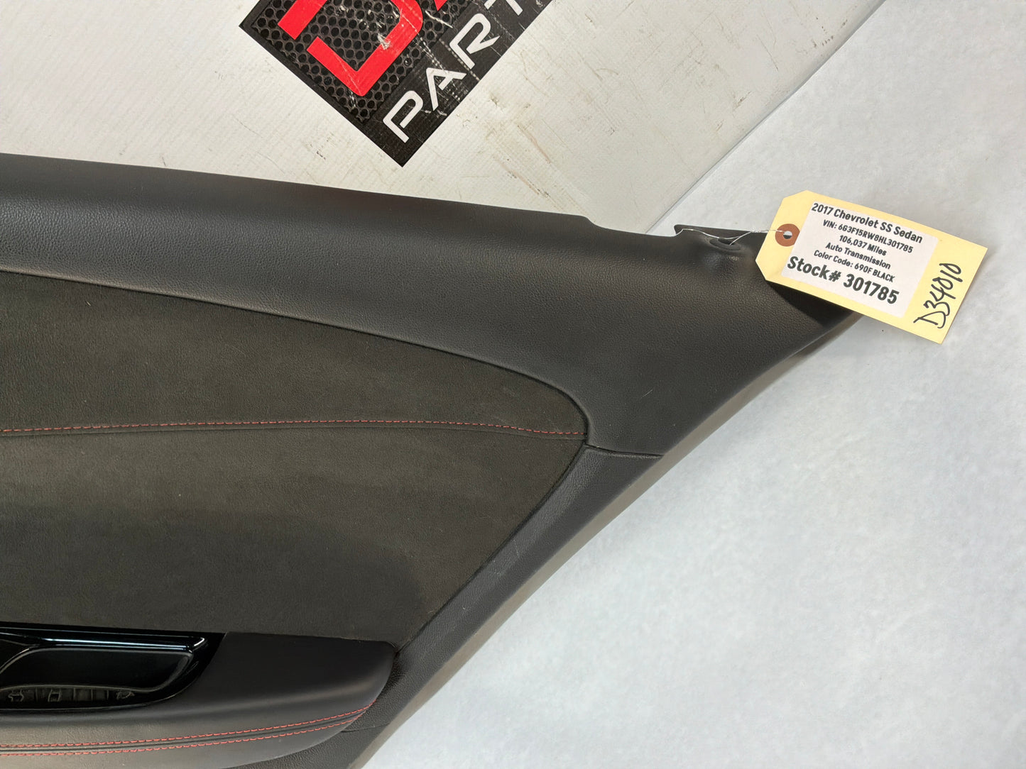 Rear door panel - Day's Parts Yard