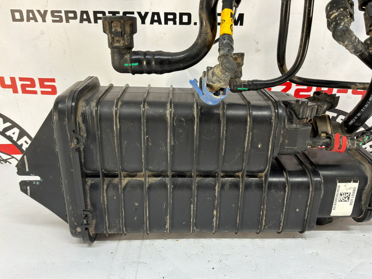 2014 Chevy Caprice PPV Fuel Tank EVAP Vapor Charcoal Canister w/ Lines & Hoses and Wire Harness OEM