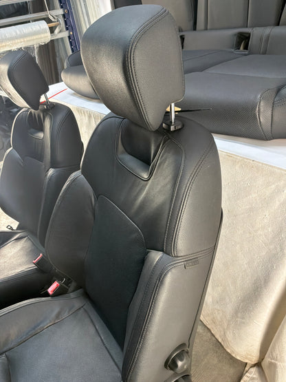 2008 Pontiac G8 GT Seats Fronts and Rears Black Leather OEM