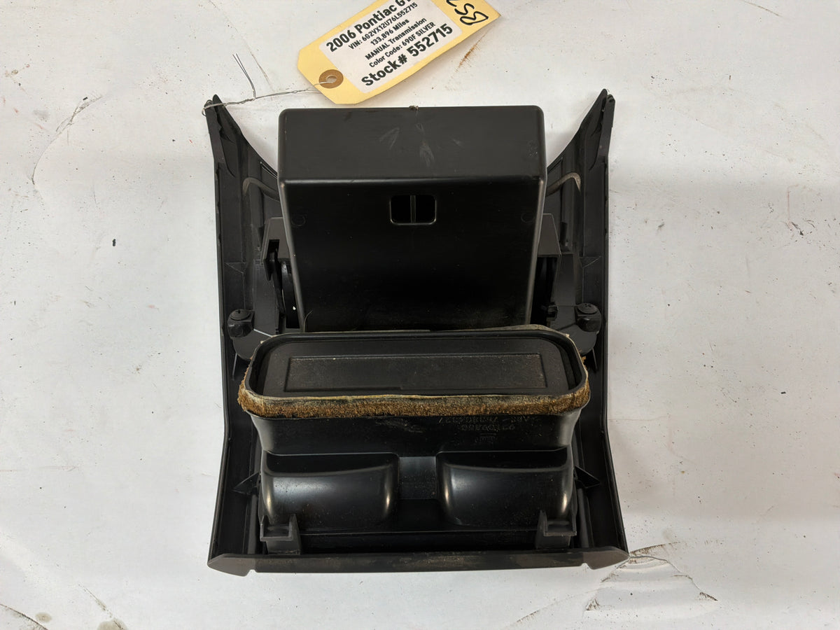 2006 Pontiac GTO Center Console Rear Air Vent Storage Cubby OEM