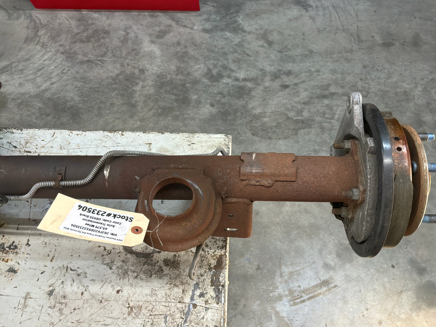 1999 Pontiac Firebird Trans Am Formula WS6 Rear End Axle Differential OEM