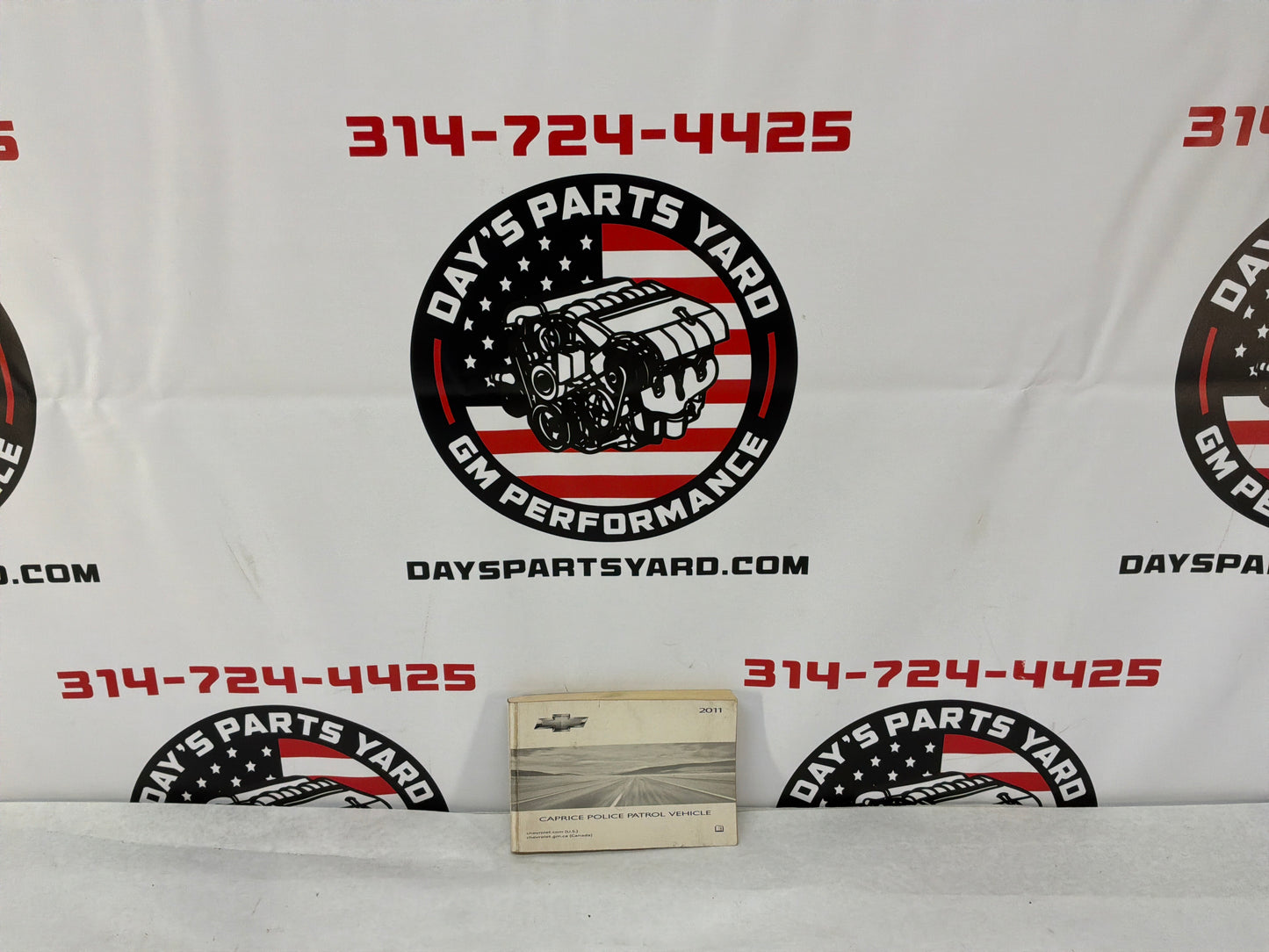 2011 Chevy Caprice PPV Owners Manual Booklet OEM