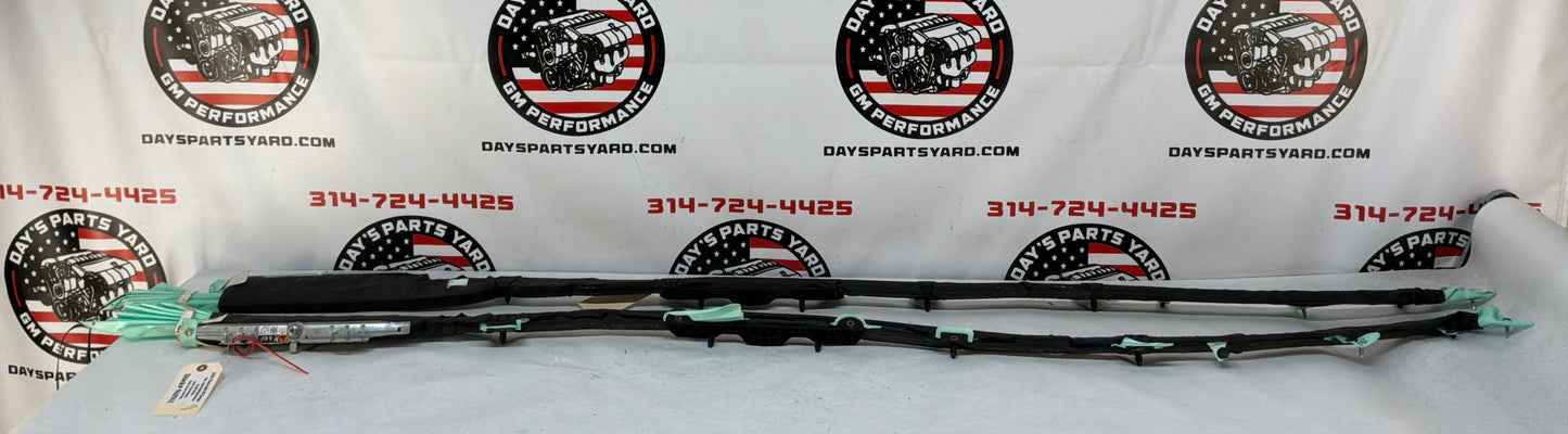 2014 Chevrolet SS Sedan RH & LH Roof Side Rail Curtain Airbag Air Bag Set OEM