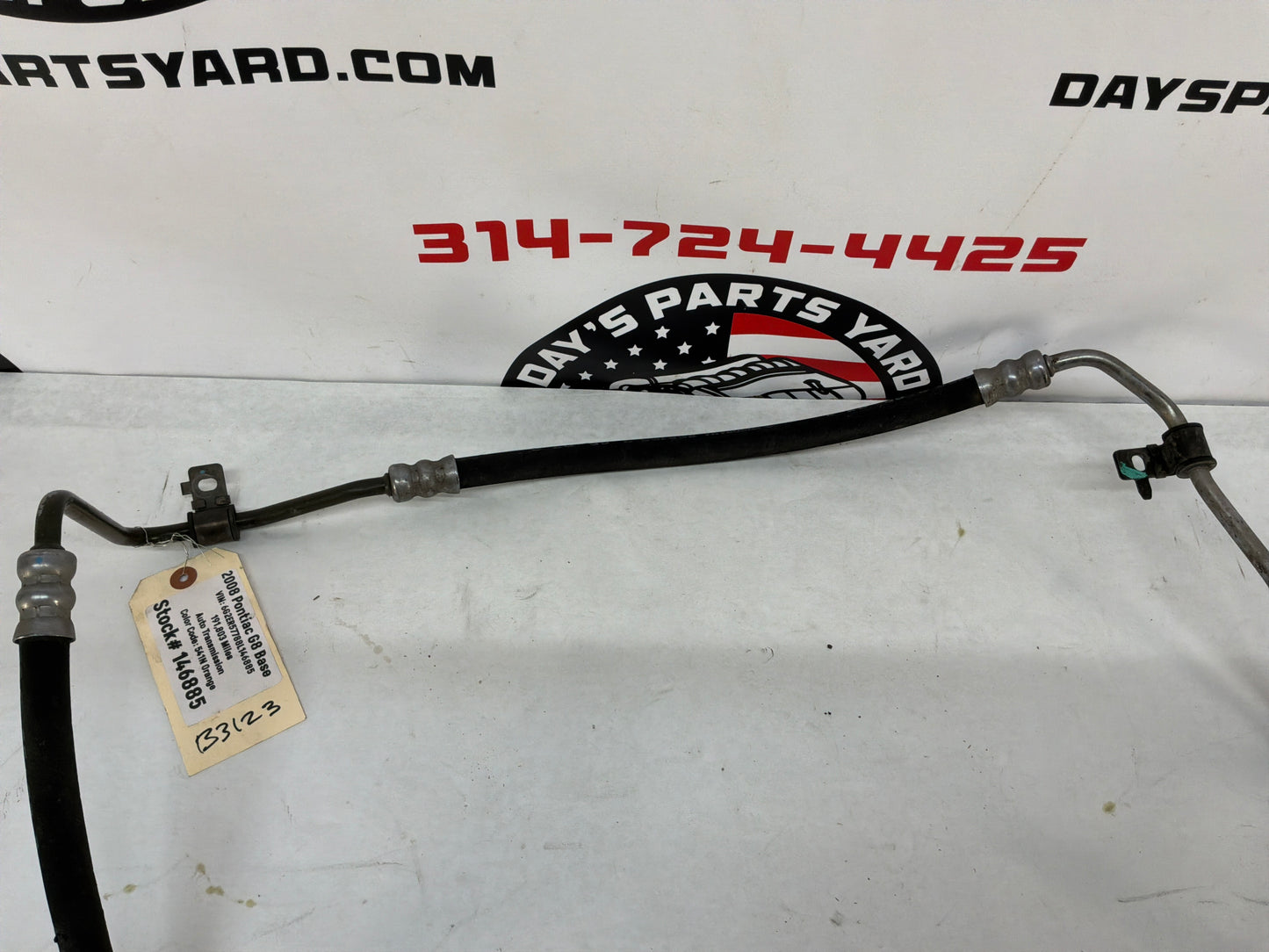 2008 Pontiac G8 Base Power Steering Lines Hoses Tubes OEM