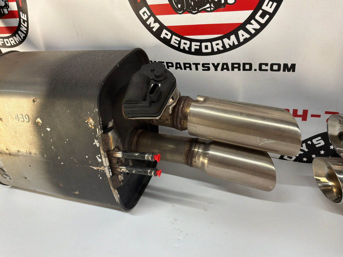 2016-2017 Chevy SS Sedan Factory OEM Bi Mode RH & LH Exhaust Mufflers OEM
