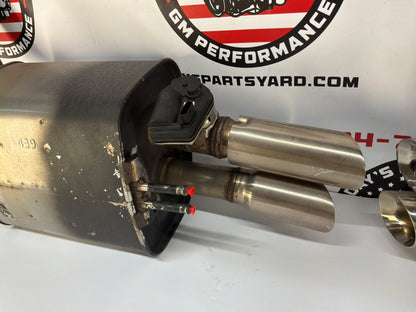 2016-2017 Chevy SS Sedan Factory OEM Bi Mode RH & LH Exhaust Mufflers OEM