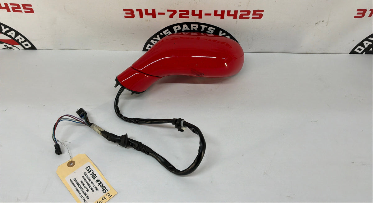 2002 Chevy C5 Corvette Convertible LH Driver Exterior Out Side Mirror w/ Memory OEM