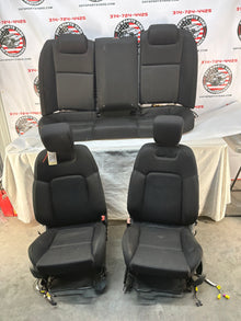2008 Pontiac G8 GT Seats Fronts and Rears Black Cloth OEM