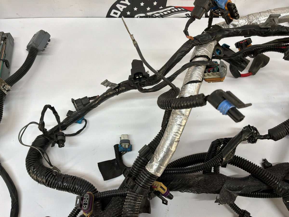 2002 Chevy C5 Corvette Convertible Engine Motor Automatic Transmission Wire Wiring Harness OEM