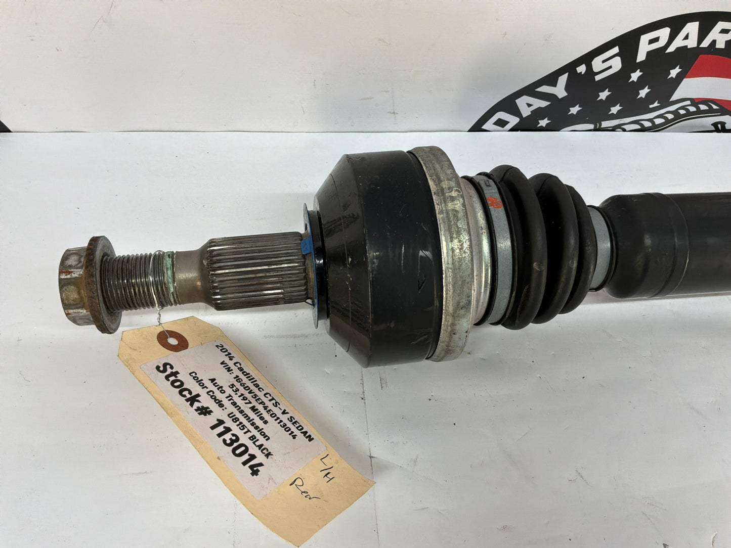 2014 Cadillac CTS-V Sedan LH Driver Rear CV Axle Half Shaft OEM