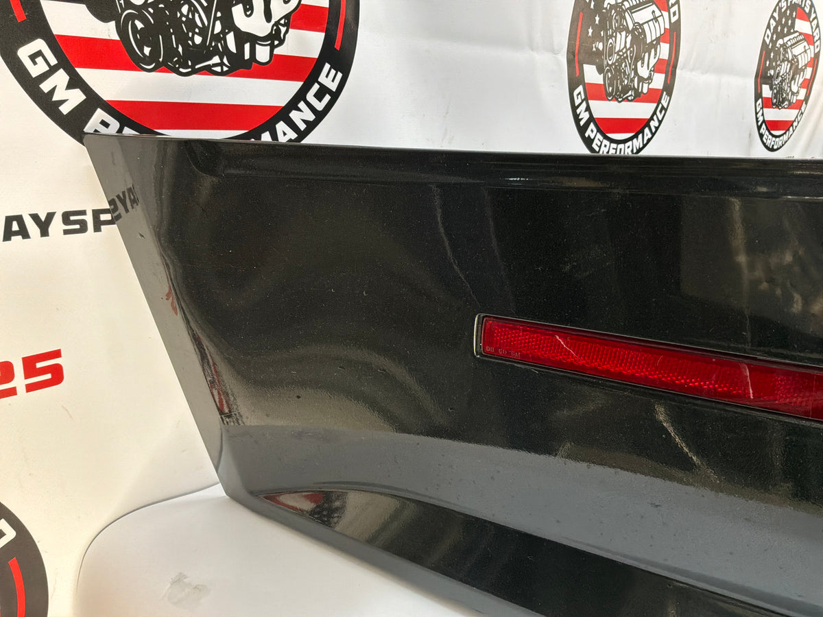 2012 Cadillac CTS-V  Complete Rear Bumper Black OEM