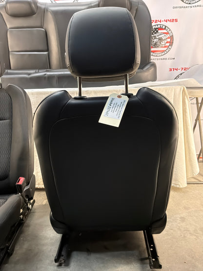 2016 Chevy Caprice PPV Seats Fronts and Rears Cloth OEM