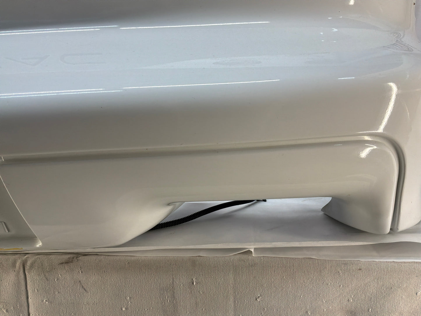1999 Pontiac Trans Am WS6 Front Bumper White OEM