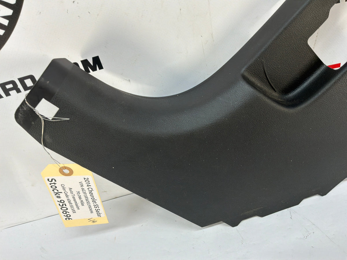 2014 Chevy SS Sedan LH Driver Front Interior Kick Plate Panel Trim Sill OEM