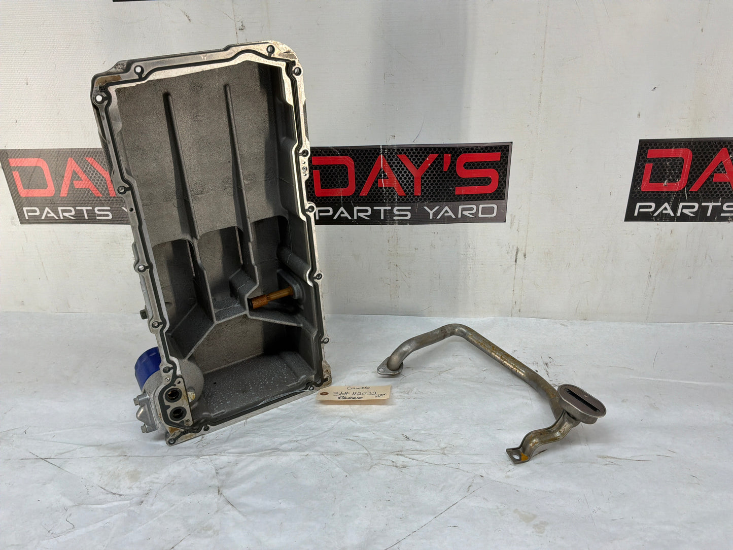 Oil pan w pick up tube - Day's Parts Yard